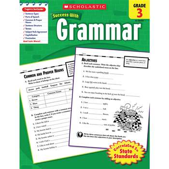 Scholastic Success Grammar Gr 3 By Scholastic Books Trade