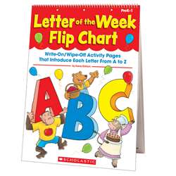Letter Of The Week Flip Chart By Scholastic Books Trade