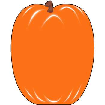 Notepad Large Pumpkin By Shapes Etc