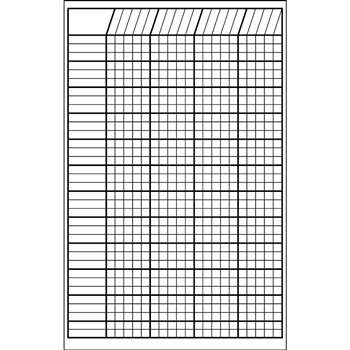 Incentive Chart Small White 14 X 22 By Shapes Etc