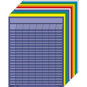 Vertical Chart Set 1/2 X 1/2 By Shapes Etc