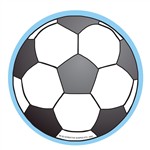 Creative Shapes Notepad Soccerball Large By Creative Shapes Etc