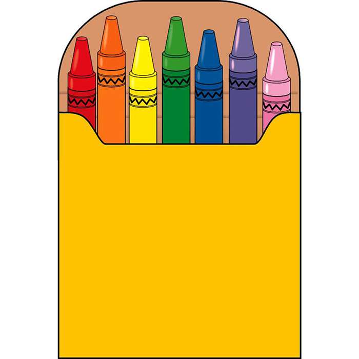 Notepad Large Crayon Box By Shapes Etc