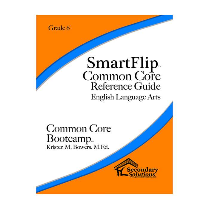 Smartflip Gr 6 Common Core Ref Guide For Ela Commo, SECCCSF6