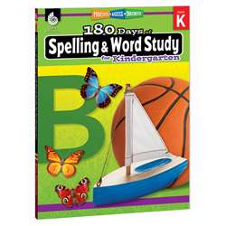 180 Days Spelling & Word Study Gr K, SEP28628
