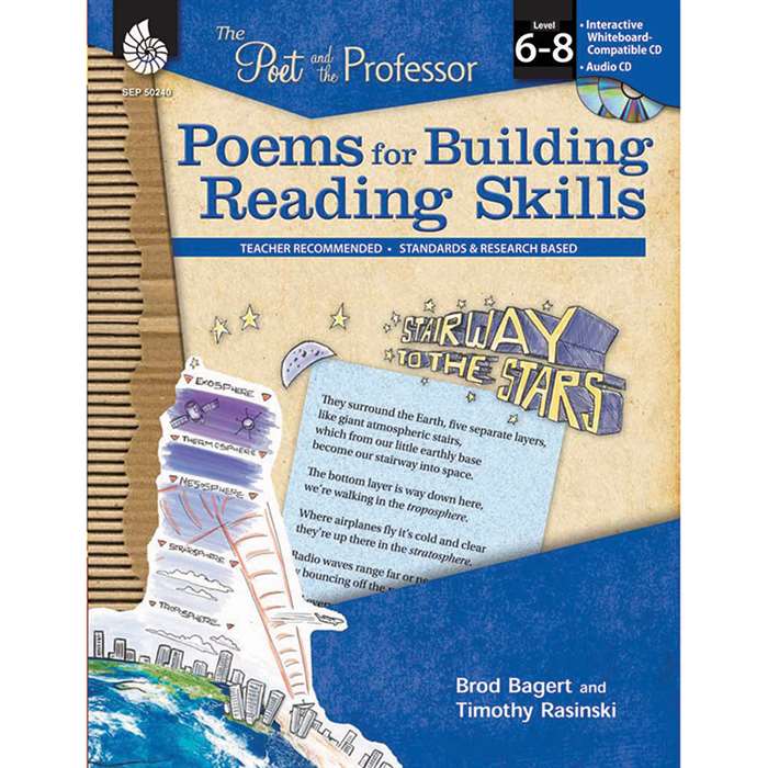 Poems For Building Reading Skills Gr 6-8 By Shell Education