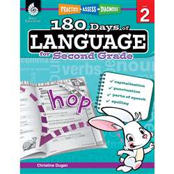 180 Days Of Language Gr 2, SEP51167