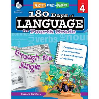 180 Days Of Language Gr 4, SEP51169