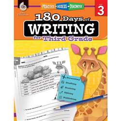 180 Days Of Writing Gr 3, SEP51526