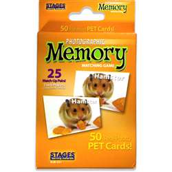 Pets Photographic Memory Matching Game By Stages Learning Materials