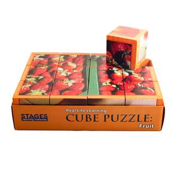 Fruits Cube Puzzle By Stages Learning Materials