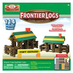 Frontier Logs 114 Pieces By Poof Products Slinky