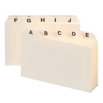 Smead A-Z Index Card Guides 4 X 6, SMD56076