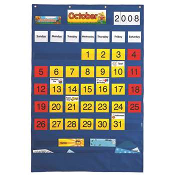 Calendar Pocket Chart By Smethport Specialty