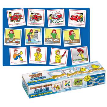 Story Sequencing Wall Pocket Chart Card Set By Smethport Specialty