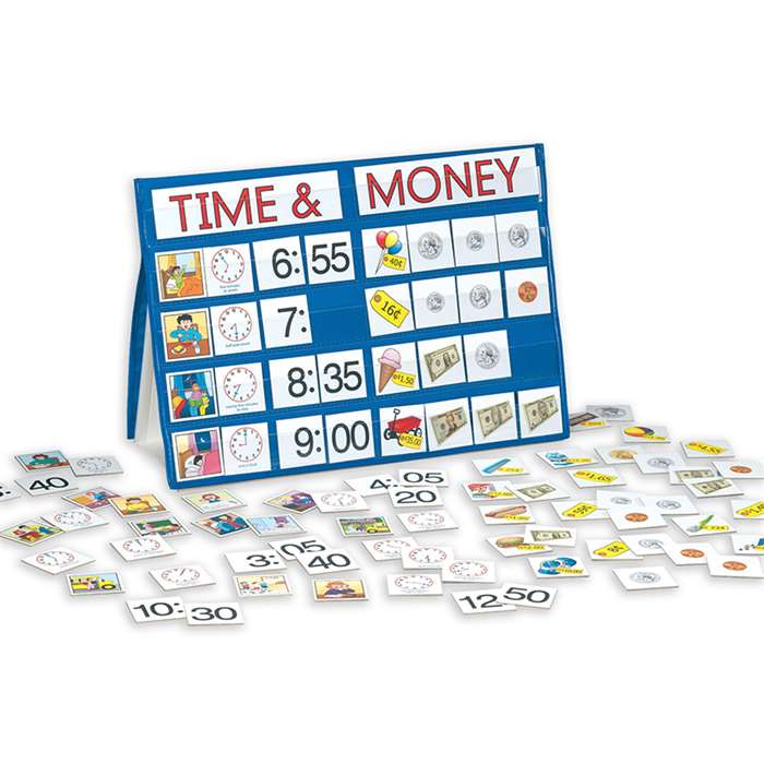 Time & Money Portable Top Pocket Chart By Smethport Specialty
