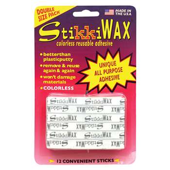 Stikkiwax Pack Of 12 Sticks By The Stikkiworks