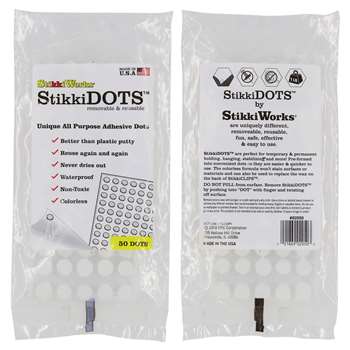 Stikki Wax Dots 50 Per Bag By The Stikkiworks