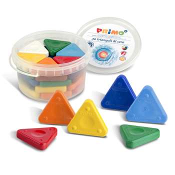 Primo Triangle Crayons 30Pc Tub, STW0771TR