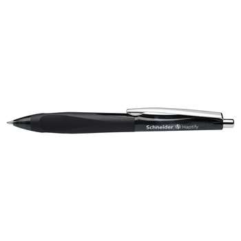 Schneider Haptify Rt Blk Barrel Blue Ink Ballpoint, STW135301