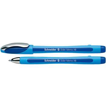 Schneider Blue 10Pk Memo Slider Xb Ballpoint Pen By Stride