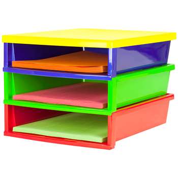 Quick Stack Construction Paper Organizer, STX61640E01C