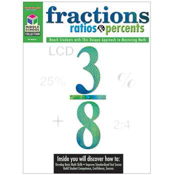 Middle School Math Collection Fractions Ratios & Percents By Houghton Mifflin