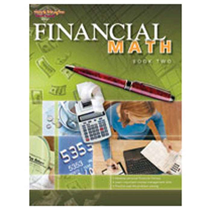 Financial Math Book 2 By Harcourt School Supply