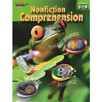 Nonfiction Comprehension Gr 3-4 By Harcourt School Supply