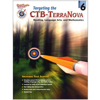 Test Success Targeting The Ctb/ Terranova Gr 6 By Harcourt School Supply