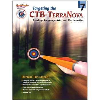 Test Success Targeting The Ctb/ Terranova Gr 7 By Harcourt School Supply