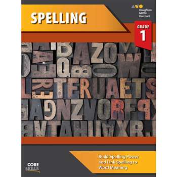 Shop Core Skills Spelling Gr 1 Workbook - Sv-9780544267787 By Houghton Mifflin