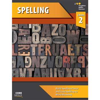 Shop Core Skills Spelling Gr 2 Workbook - Sv-9780544267794 By Houghton Mifflin