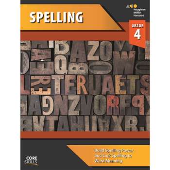 Shop Core Skills Spelling Gr 4 Workbook - Sv-9780544267817 By Houghton Mifflin