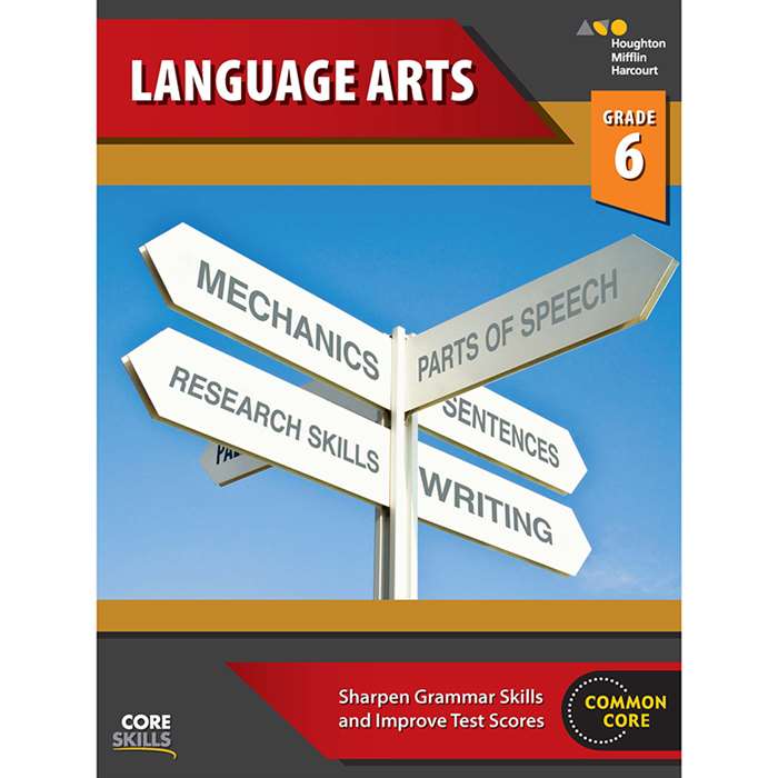 Core Skills Language Arts Grade 6, SV-9780544267893