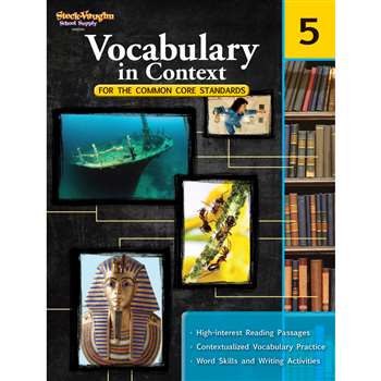 Gr 5 Vocabulary In Context For The Common Core Standards By Houghton Mifflin