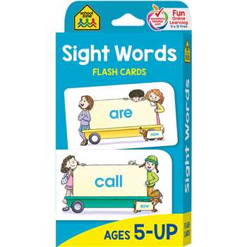 Beginning Sight Words Flash Cards By School Zone Publishing