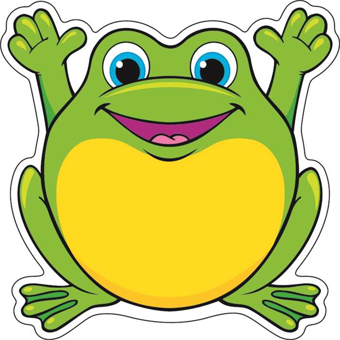 Classic Accents Friendly Frogs 36Pk 5 X 5 By Trend Enterprises