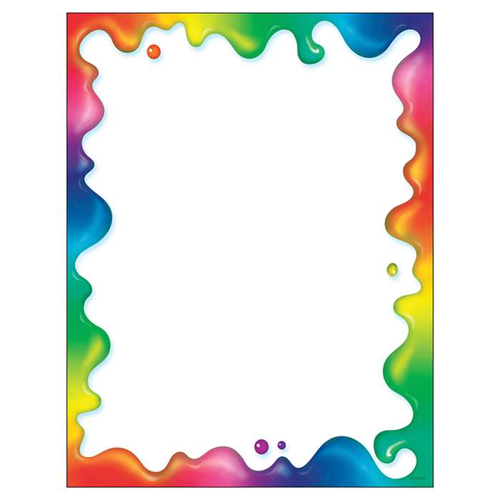 Rainbow Gel Paper By Trend Enterprises