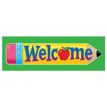 Bookmarks Welcome Pencil 36/Pk By Trend Enterprises