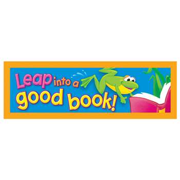 Bookmarks Leap Into A Good 36/Pk Book By Trend Enterprises