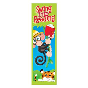 Swing Into Reading Monkey Mischief Bookmarks By Trend Enterprises