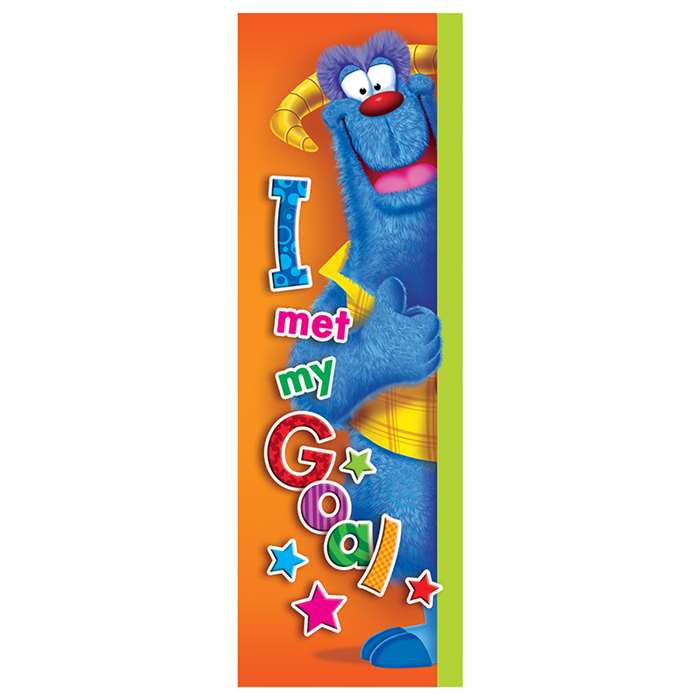 I Met My Goal Furry Friends Bookmarks By Trend Enterprises