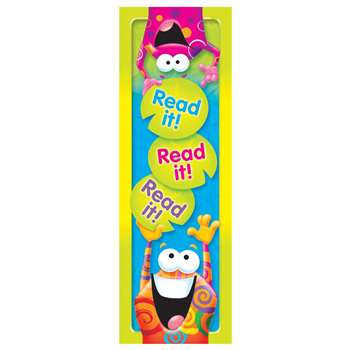 Read It Read It Read It Frog-Tastic Bookmarks By Trend Enterprises