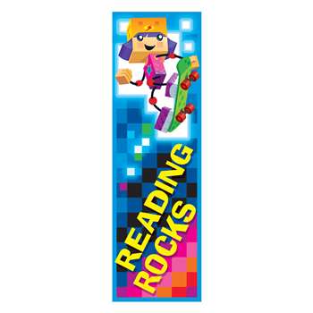 Reading Rocks Blockstars Bookmarks, T-12125