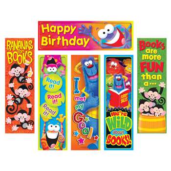Clever Characters Bookmarks Variety Pack By Trend Enterprises