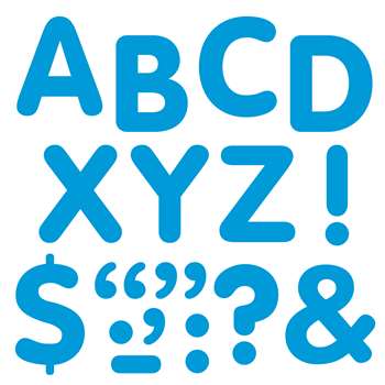 Stick-Eze 2" Letters & Marks Blue By Trend Enterprises