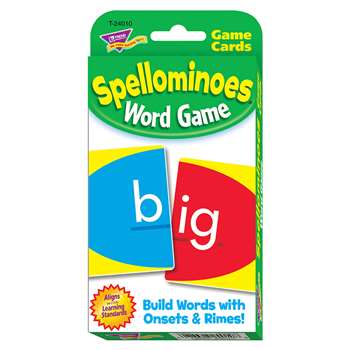 Challenge Cards Spellominoes By Trend Enterprises