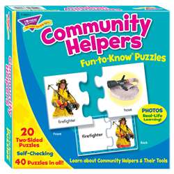 Fun To Know Puzzles Community Helpers By Trend Enterprises