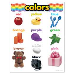 Chart Colors 17 X 22 Gr Pk-1 By Trend Enterprises